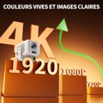 Mini Projecteur 1080P Natif 4k