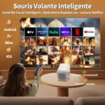 Mini Projecteur 1080P Natif souris