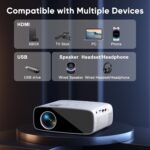 Mini Projecteur 15000 Lumens 1080P Full HD compabilité