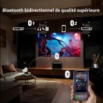 Videoprojecteur 4K Netflix Bluetooth