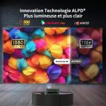 Videoprojecteur 4K Netflix Full HD