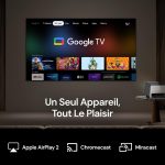 Vidéoprojecteur Puissant Google TV