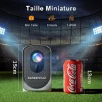Mini Projecteur Focus Électrique WiFi Bluetooth Miniature