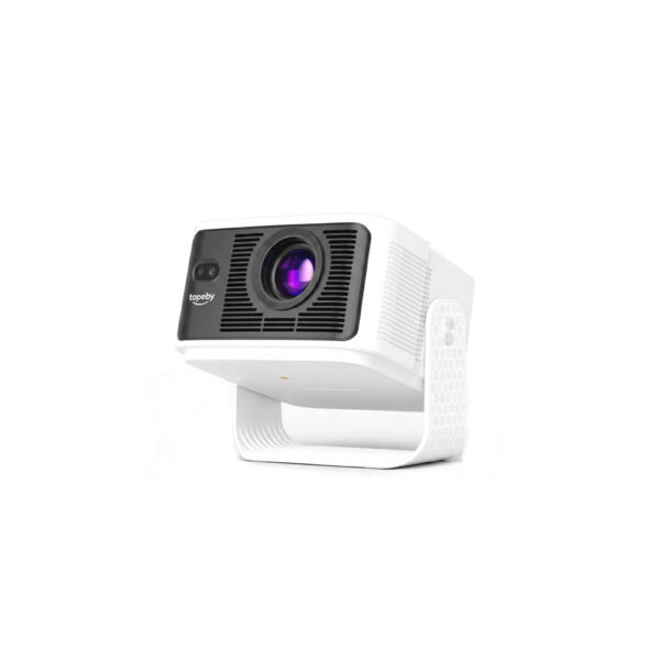 Rétroprojecteur 4K TV Blanc